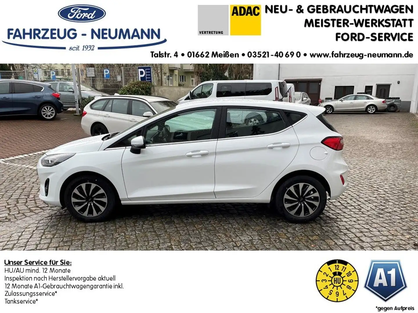 Ford Fiesta 1.0 EcoBoost Titanium Weiß - 2