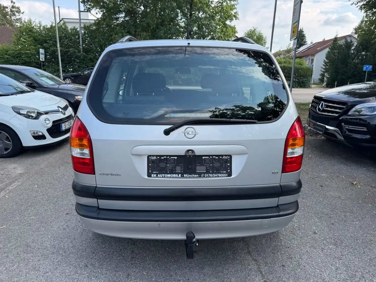 2002 Opel Zafira Elegance 1.8 / 7 Sitze Klima AHK 1 Hand, photograph 7