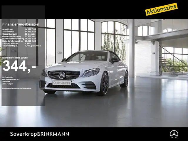 Mercedes-Benz C 300 Cabrio AMG BURM NIGHT COMAND DRIVERS MEMO
