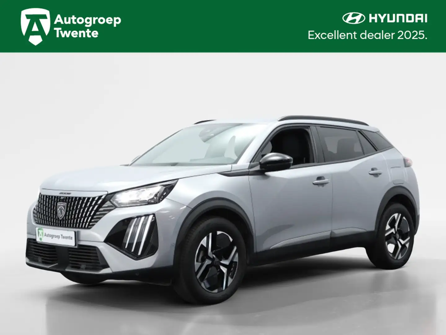 Peugeot 2008 2008 1.2 PureTech 130 Allure | private lease €529 Grijs - 1