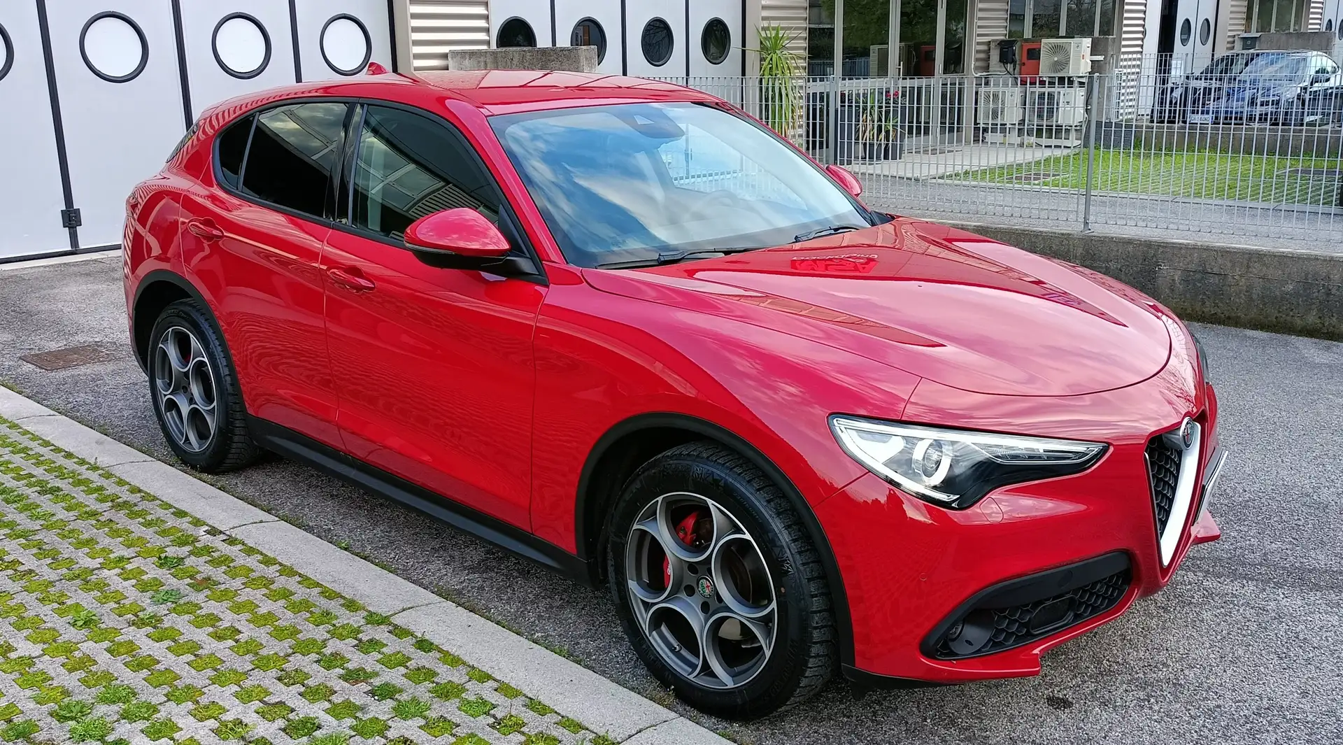 Alfa Romeo Stelvio 2.2 Turbodiesel 160cv AT8 RWD Business Rosso - 1