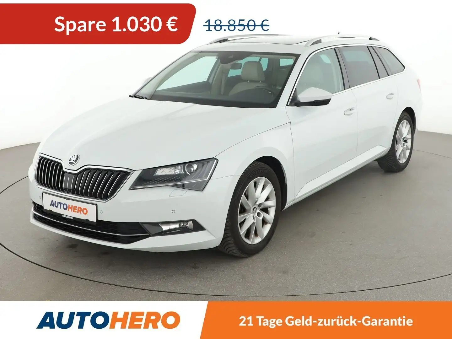 Skoda Superb 1.8 TSI Style Aut.*XENON*NAVI*PDC*TEMPO*SHZ*KLIMA* Weiß - 1