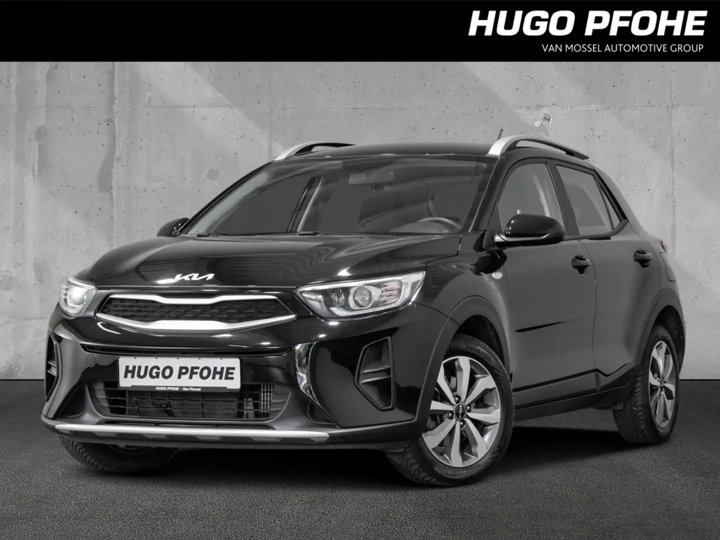 Kia Stonic 1.0 T-GDI Pure Navi SHZ PDC Schwarz - 1