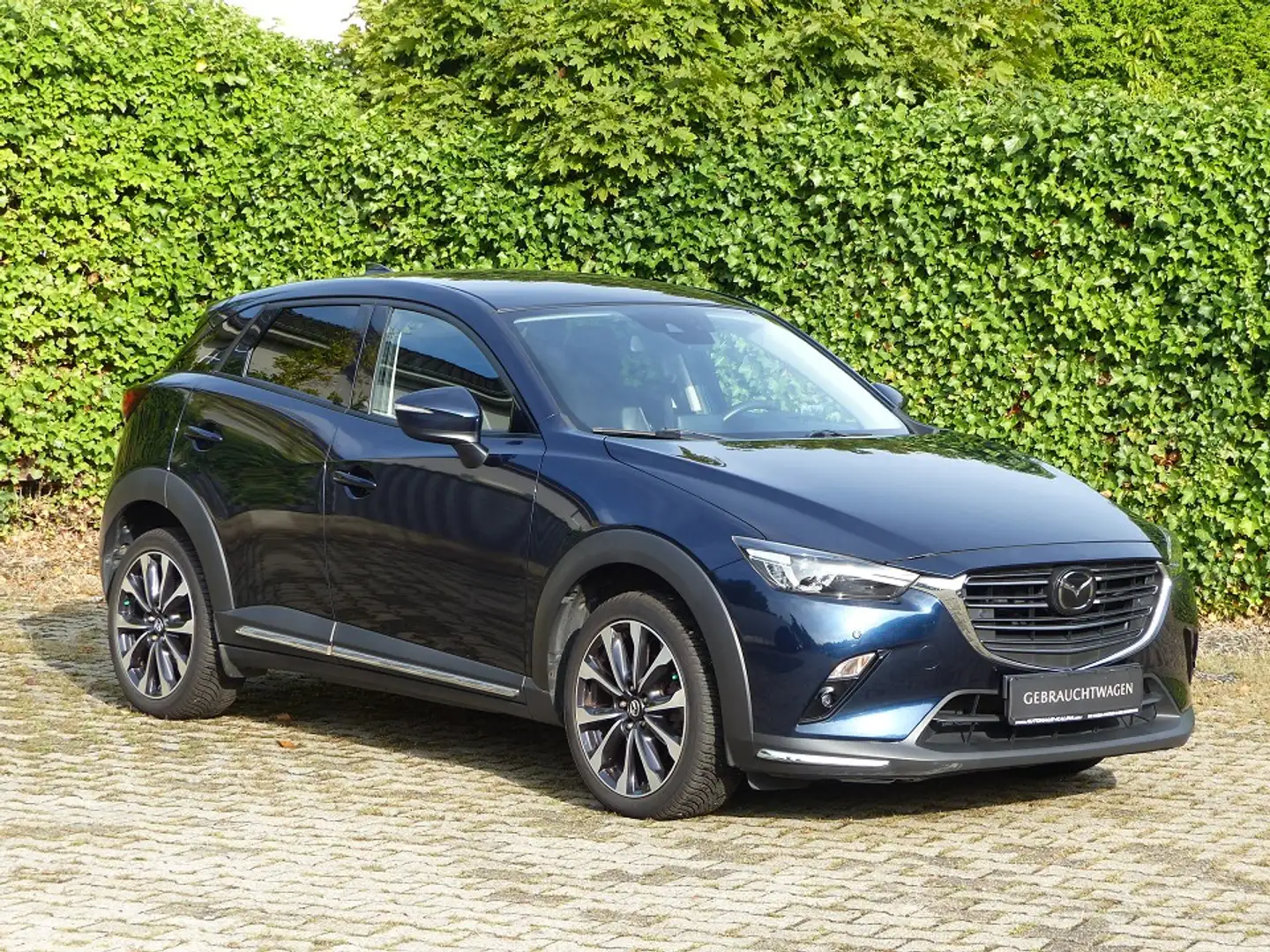 Mazda CX-3 SKYACTIV-G 121 SPORTS-LINE+ TECHNIK-P. + LEDER-S + Bleu - 2