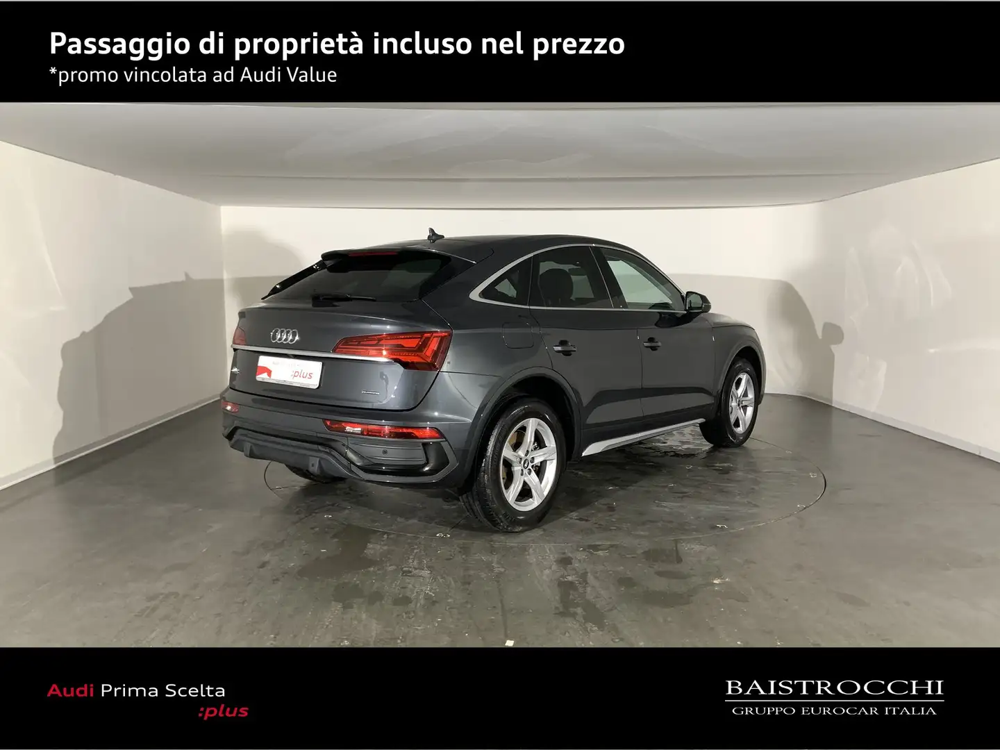 Audi Q5 sportback 50 2.0 tfsi e business advanced quattro Grigio - 2