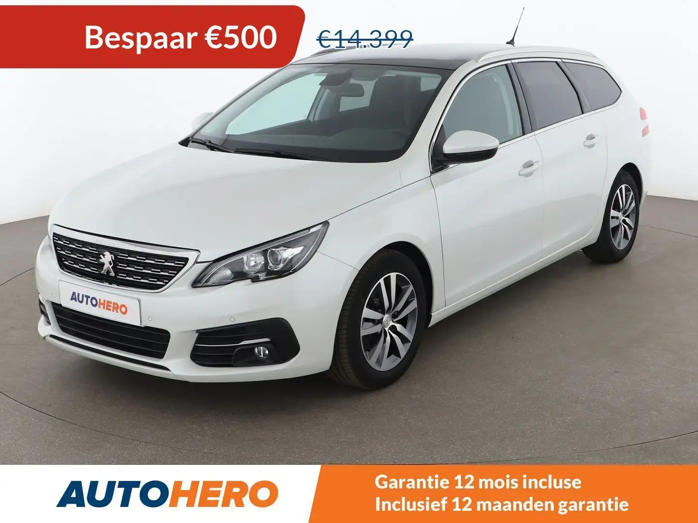Peugeot 308 1.5 Blue-HDi Allure Biały - 1