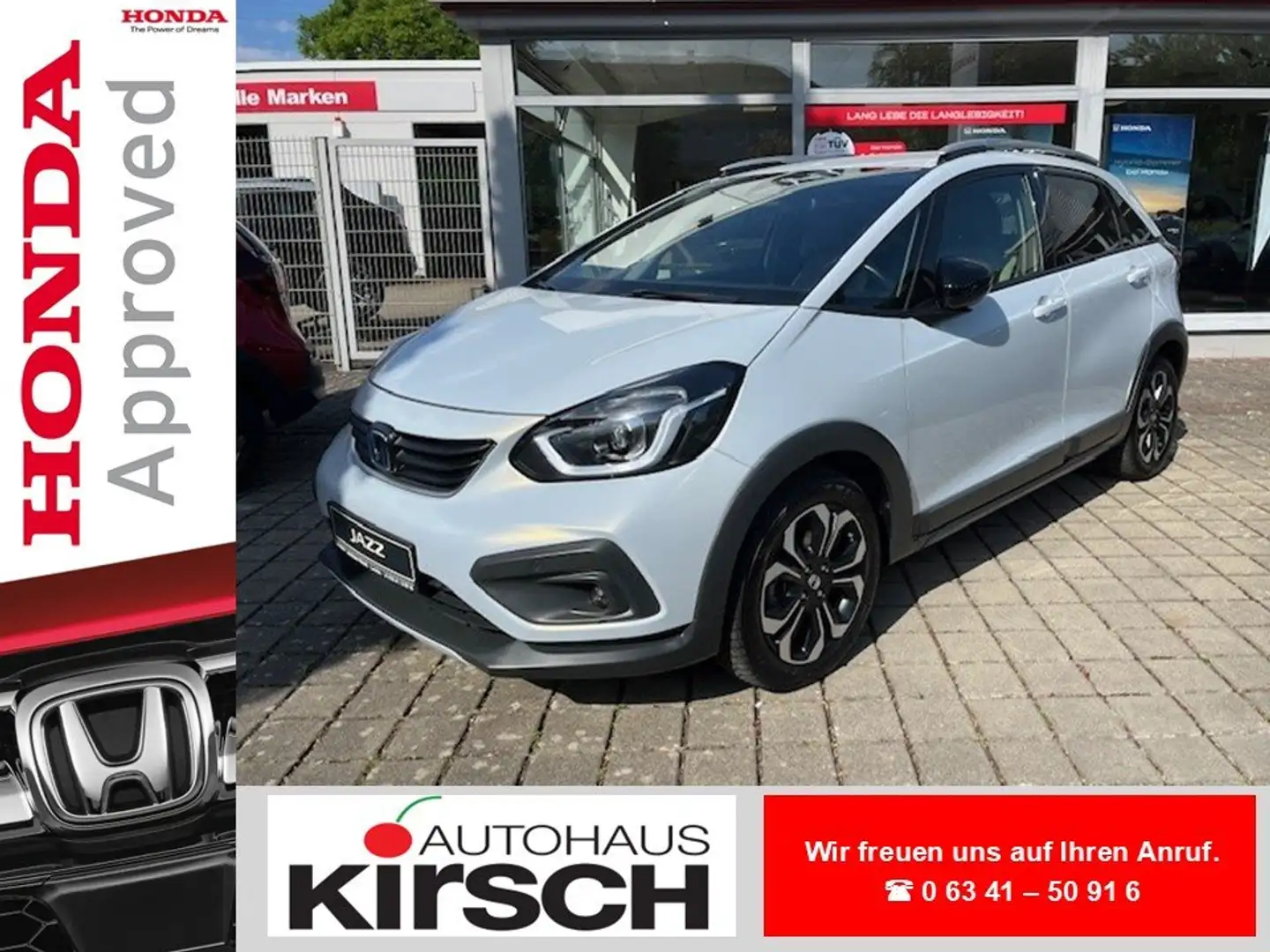 Honda Jazz 1.5 Hybrid Crosstar Executive Allwetterreifen, Blanc - 1
