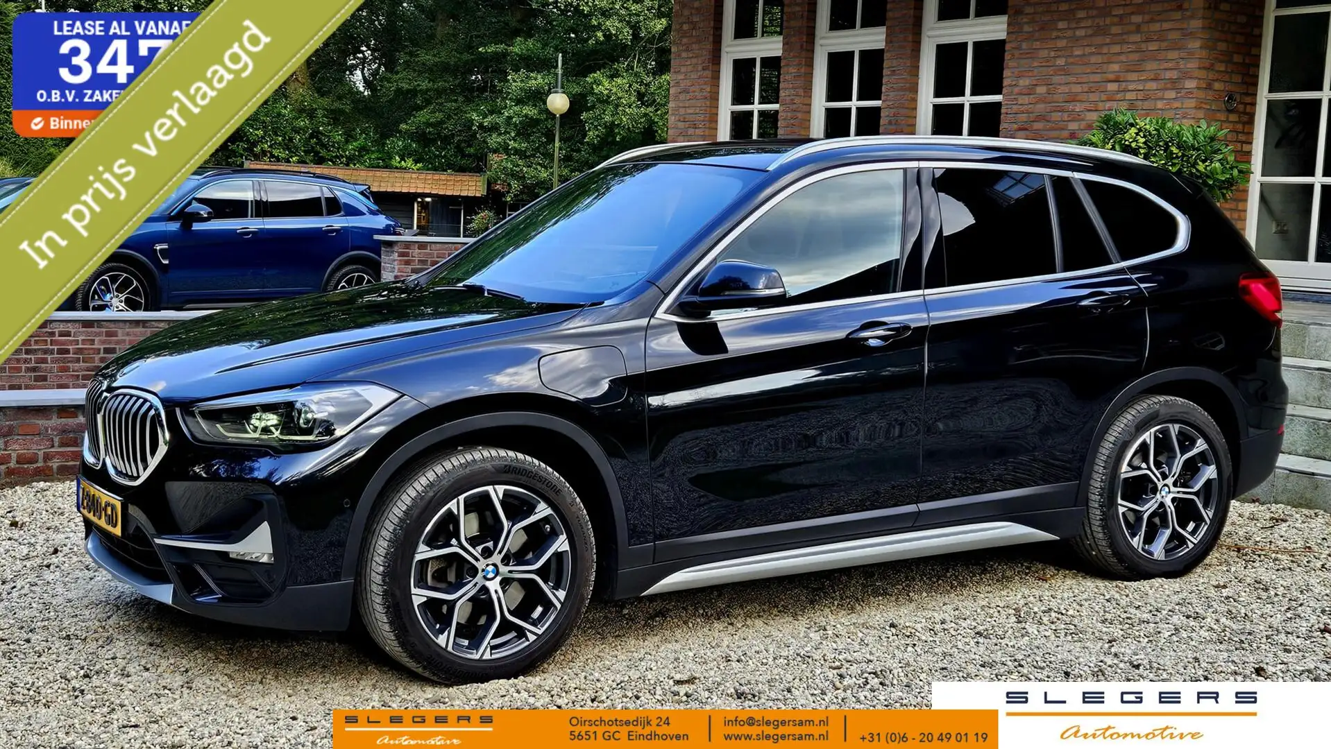 BMW X1 xDrive25e 1.5 High Executive Plugin hybride PACK B Zwart - 1