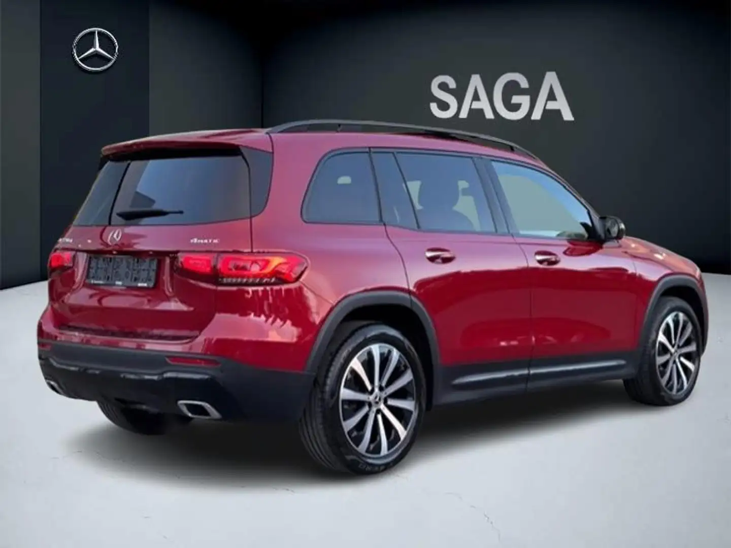 Mercedes-Benz GLB 220 d 4Matic Progressive Pano Attelage Rot - 2