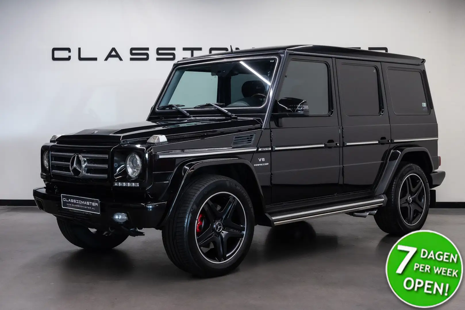 Mercedes-Benz G 55 AMG Kompressor Lang Btw auto, Fiscale waarde € 22.000, Zwart - 1