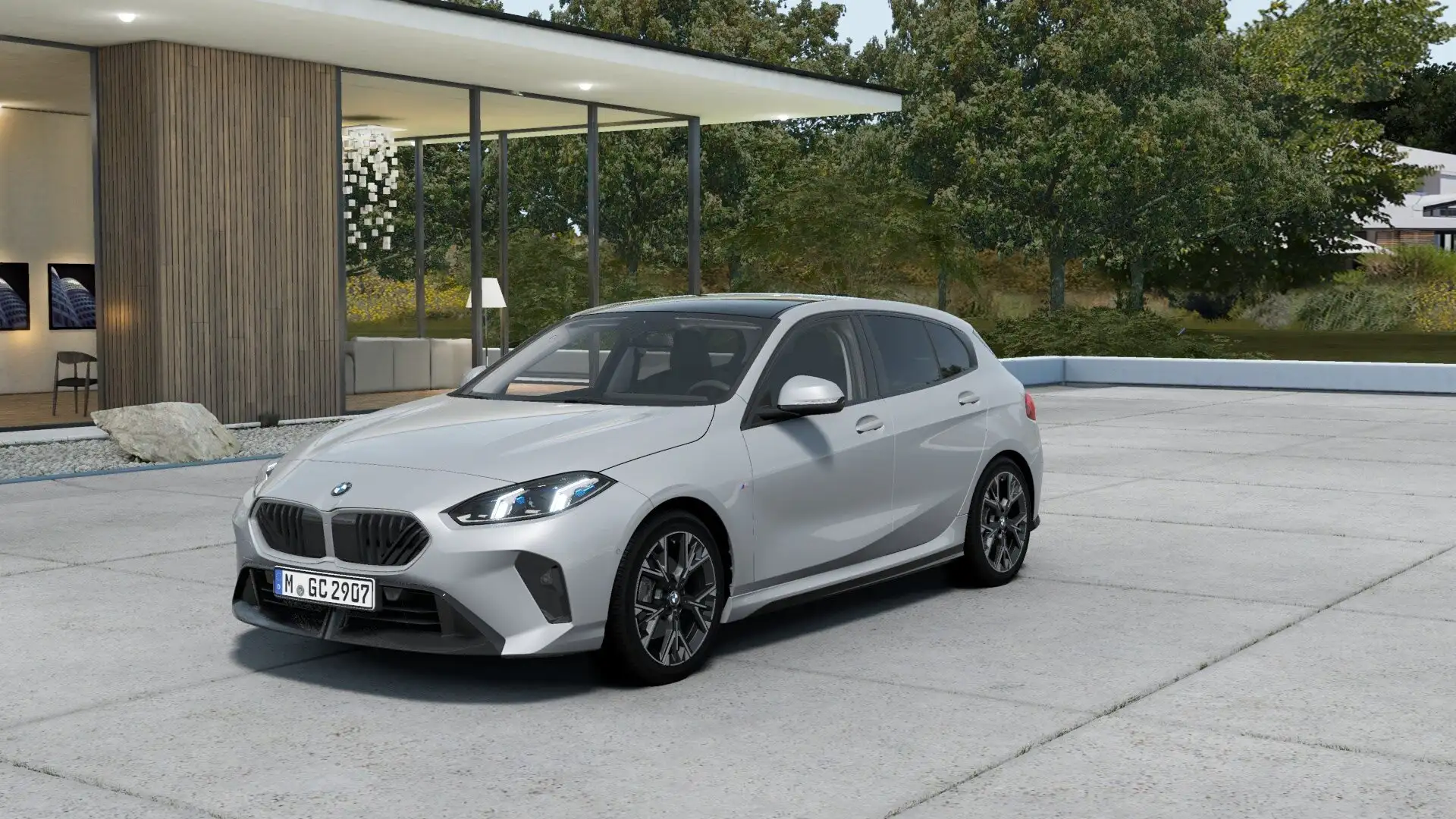 BMW 118 d M SPORT DESIGN LED KOMFORTZUG DRIVING PARKING AS Grey - 1