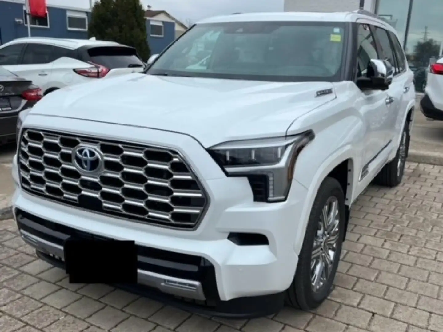 Toyota Sequoia PLATINUM HYBRID AWD Weiß - 1