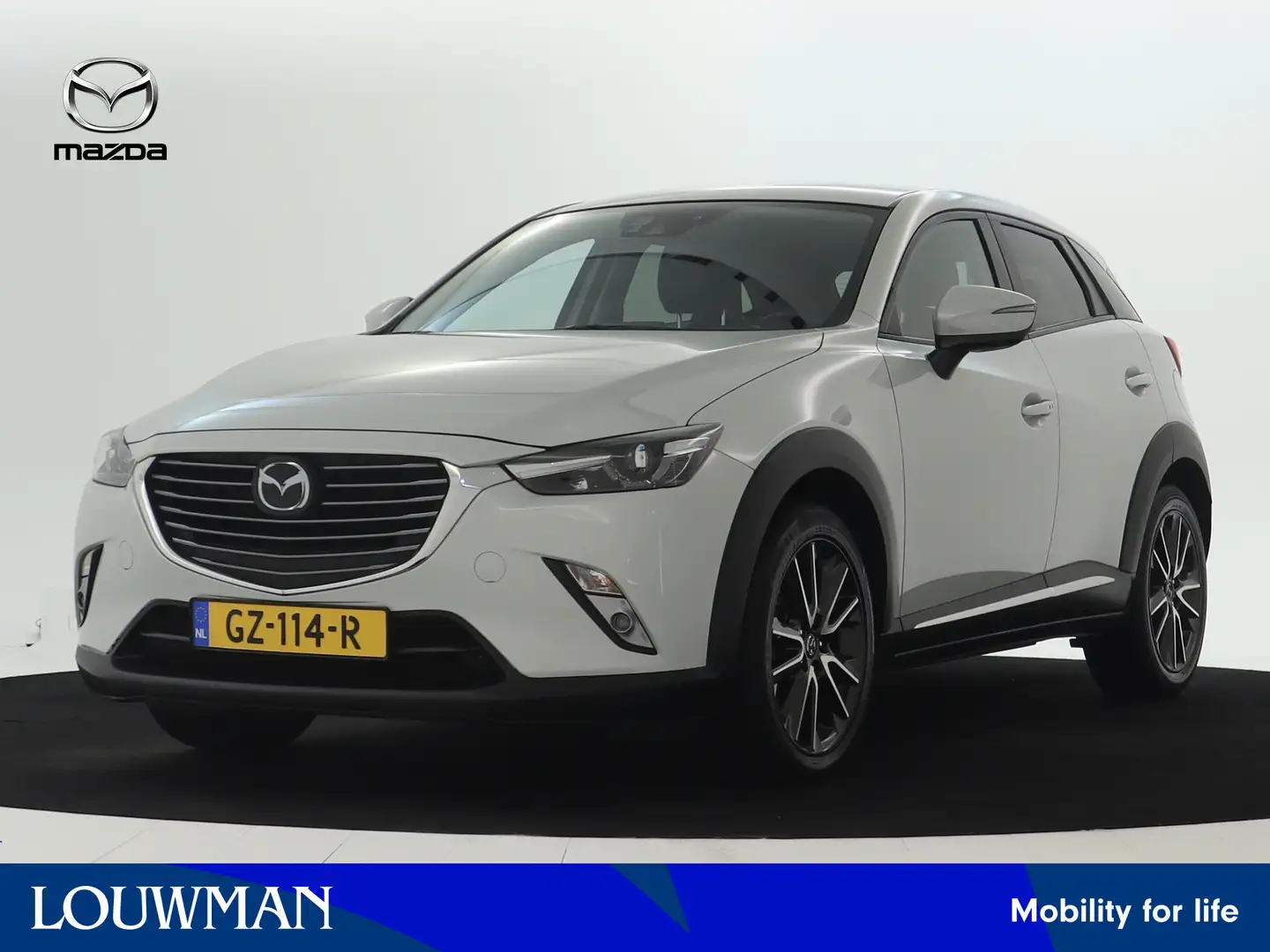 Mazda CX-3 2.0 SkyActiv-G 120 GT-M | Trekhaak | Camera | Navi Fehér - 1