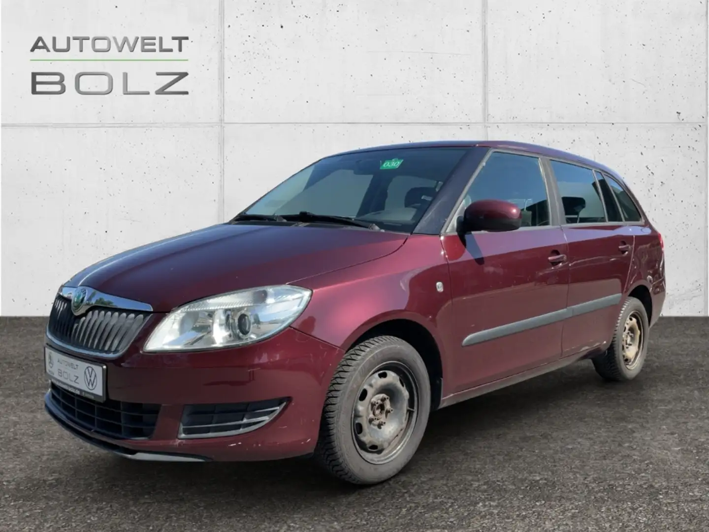 Skoda Fabia Combi Ambition 1.2 Klimaautom SHZ Temp PDC GA Spee Piros - 1