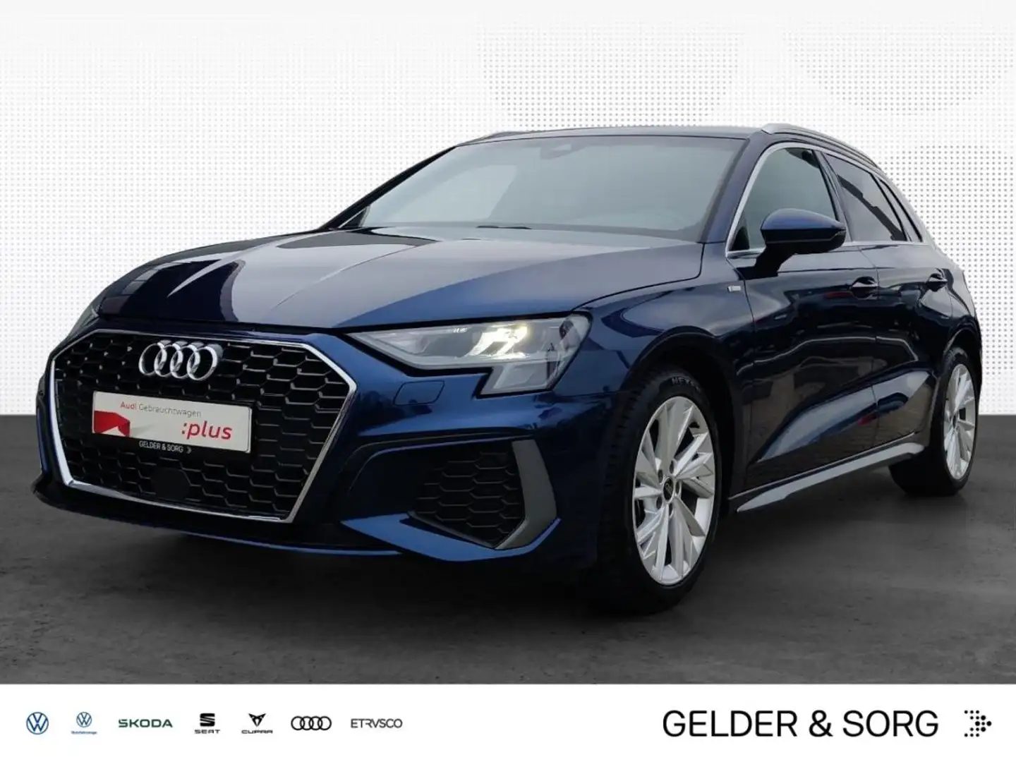Audi A3 Sportback 30 TDI S line EPH*LED*Sound*Digital Blau - 1