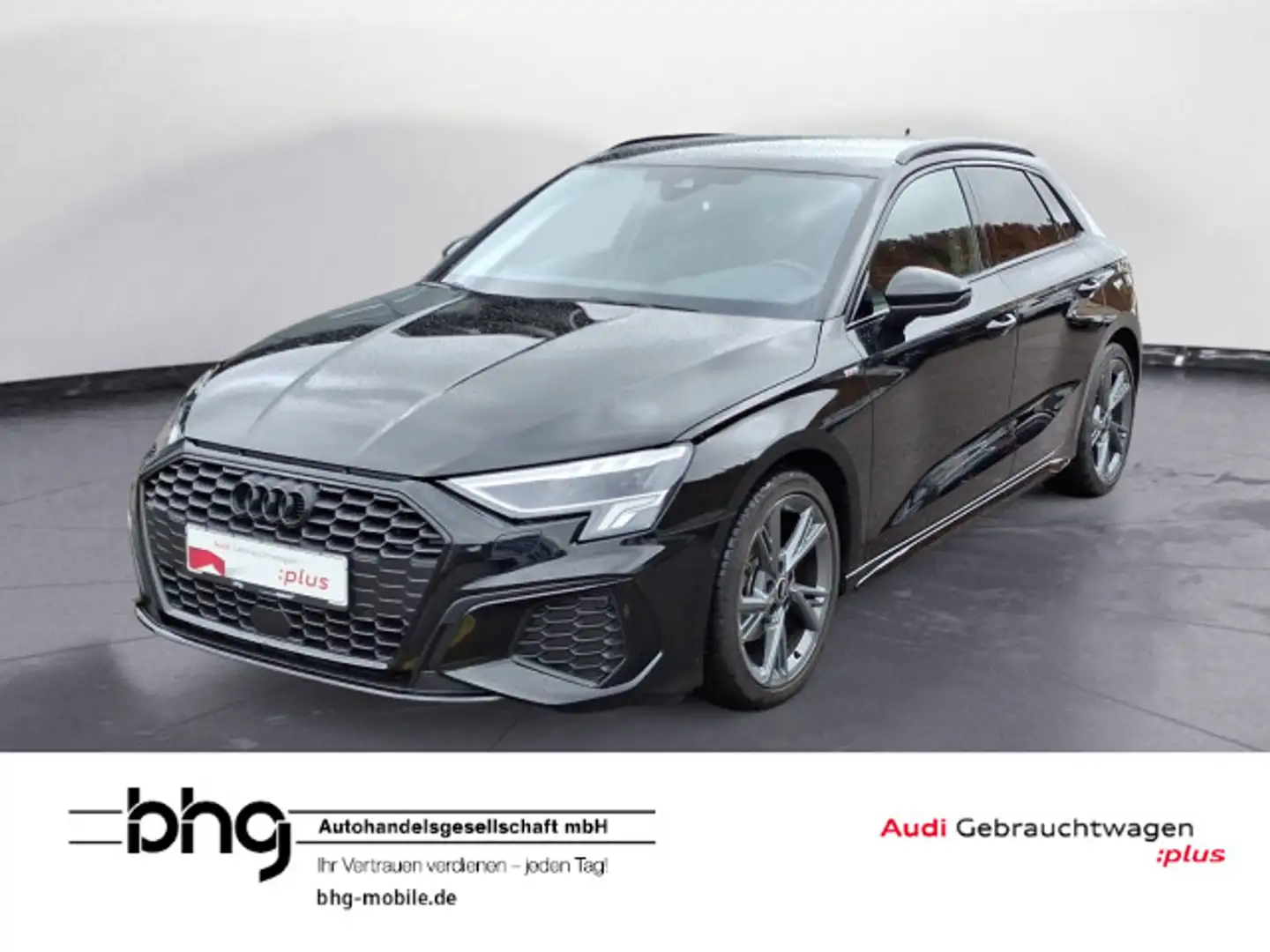 Audi A3 35 TDI Sportback S tronic S line Klima Kamera Schwarz - 1