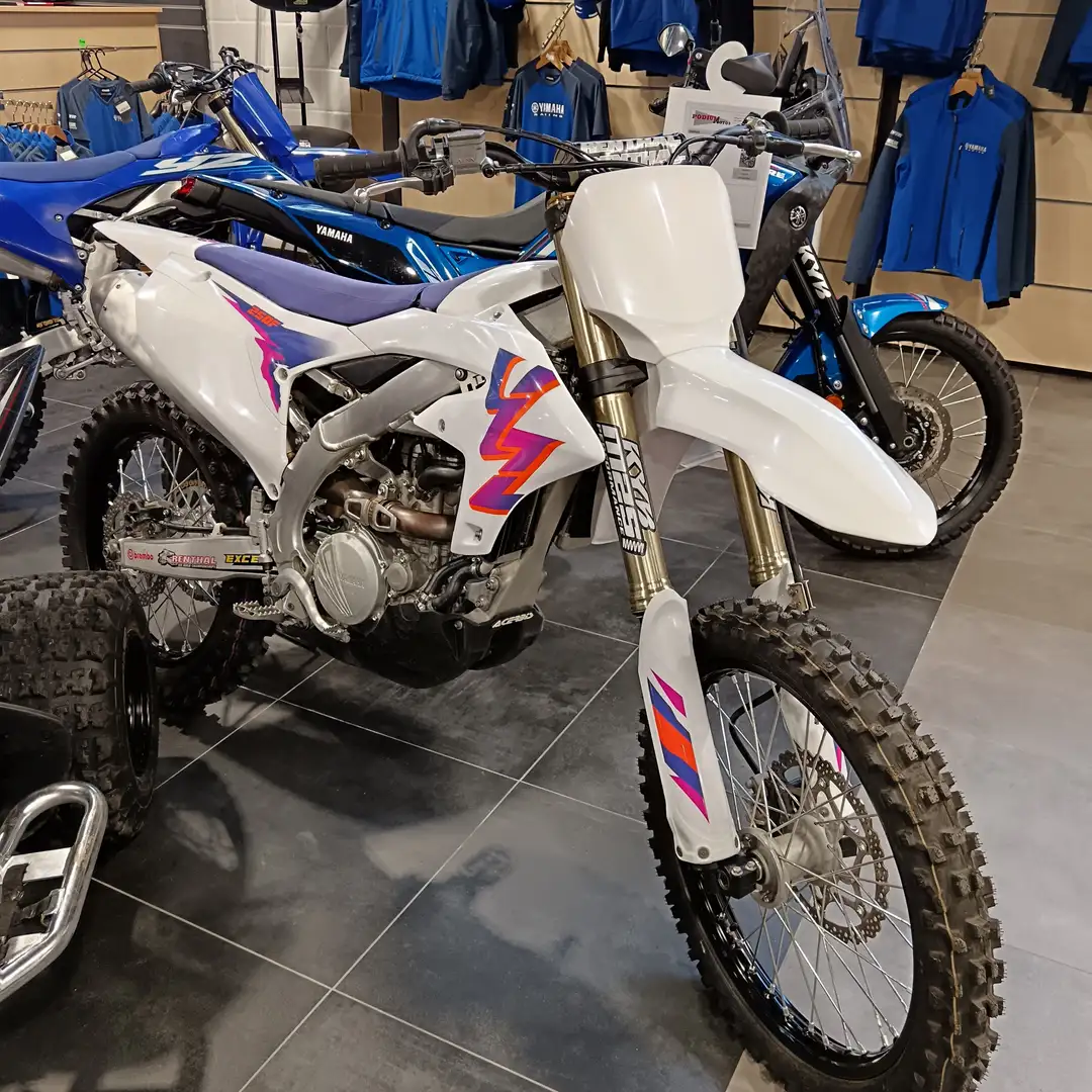 Yamaha YZ 250 Blanco - 1