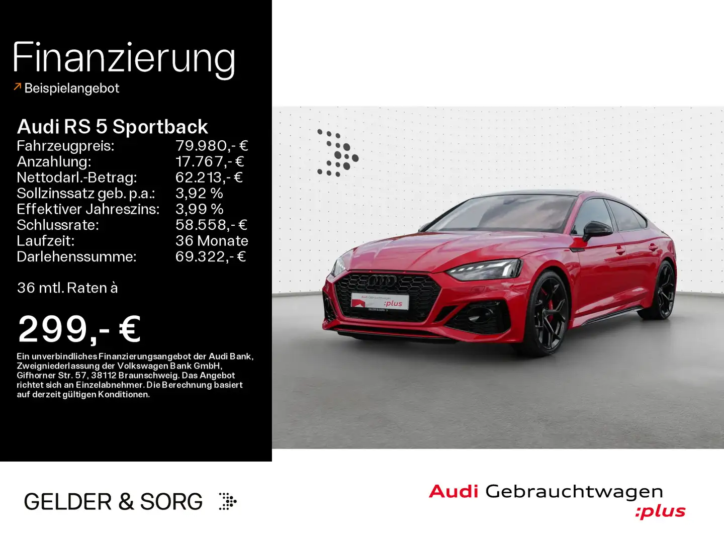 Audi RS5 Competition Plus *RS-Sportabgas* Rot - 1