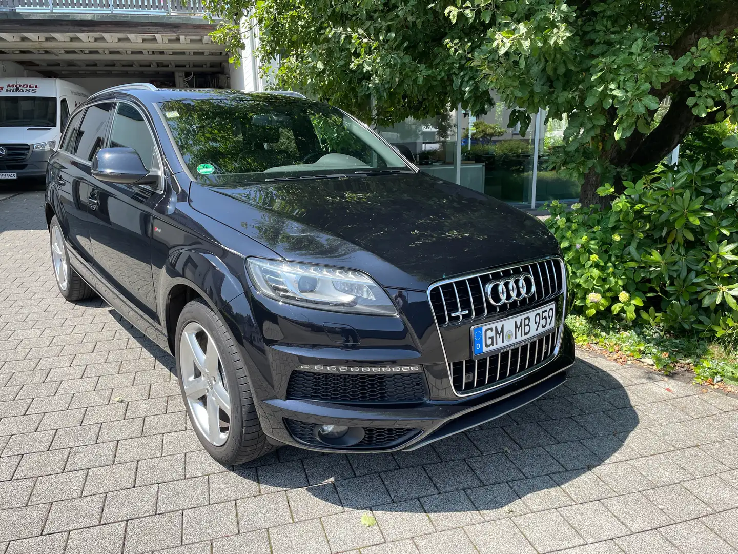 Audi Q7 Q7 3.0 TDI DPF quattro tiptronic mit Luftfederung Nero - 1