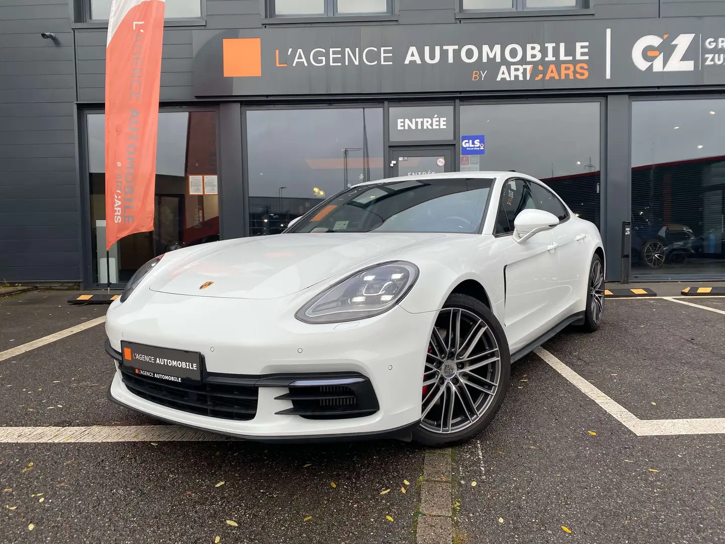 Porsche Panamera 4S V6 3.0 440 Executive PDK Ga Blanc - 2