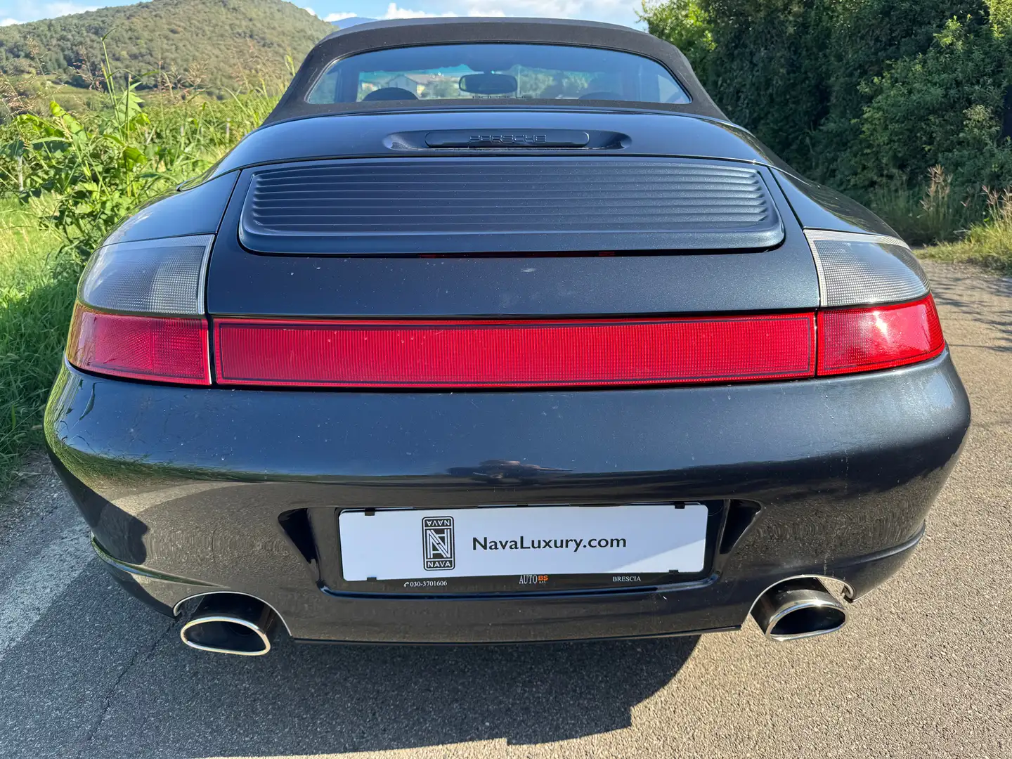 Porsche 996 911 Carrera 4S Cabrio Nero - 2