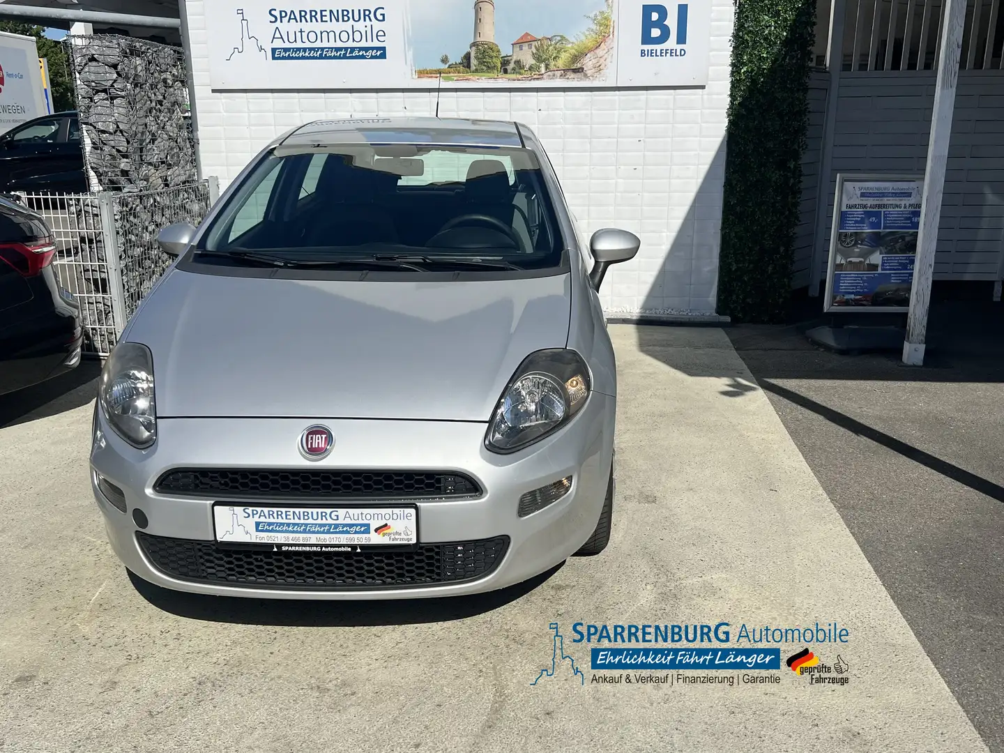 Fiat Punto TÜV Neu| Finanz. ab 99€| 1,2L| Gepflegt Silber - 1