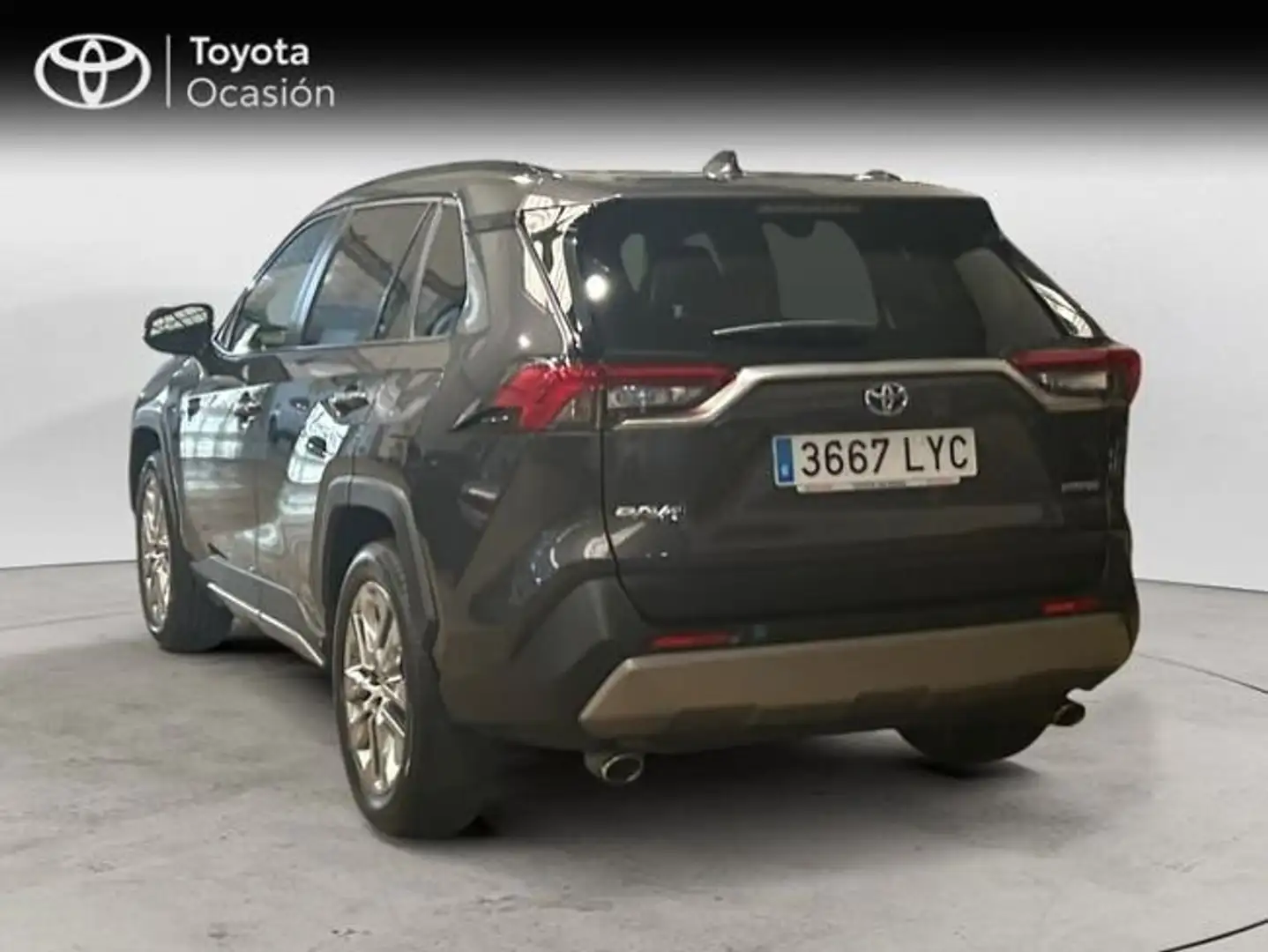 Toyota RAV 4 220H LUXURY Y TECHO PANORAMICO Gris - 2