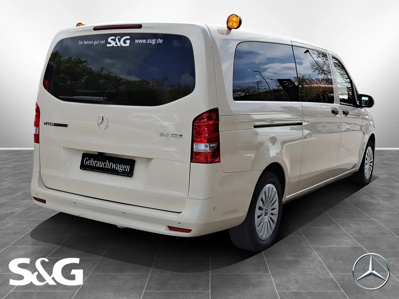 Mercedes-Benz Vito 114 Tourer TAXI RüKam+AHK+Schiebet.li+Aud40 2