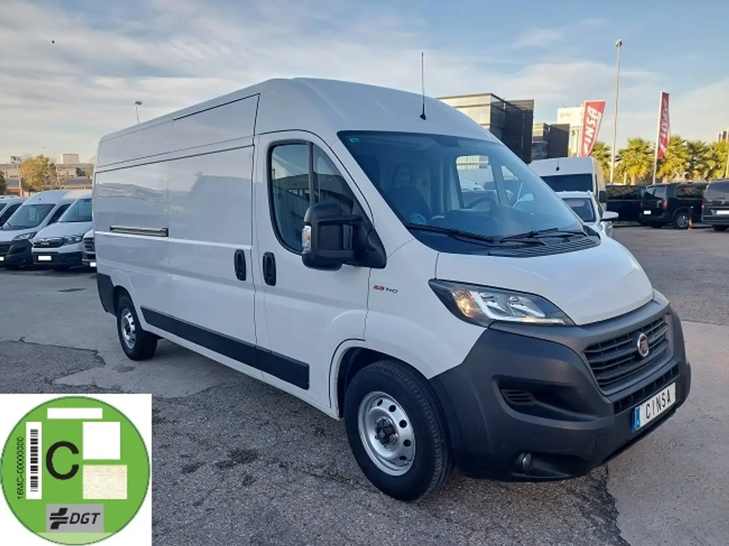 Fiat Ducato Fg. 35 2.2Mjt L3 H2 Panelado 140CV Weiß - 1