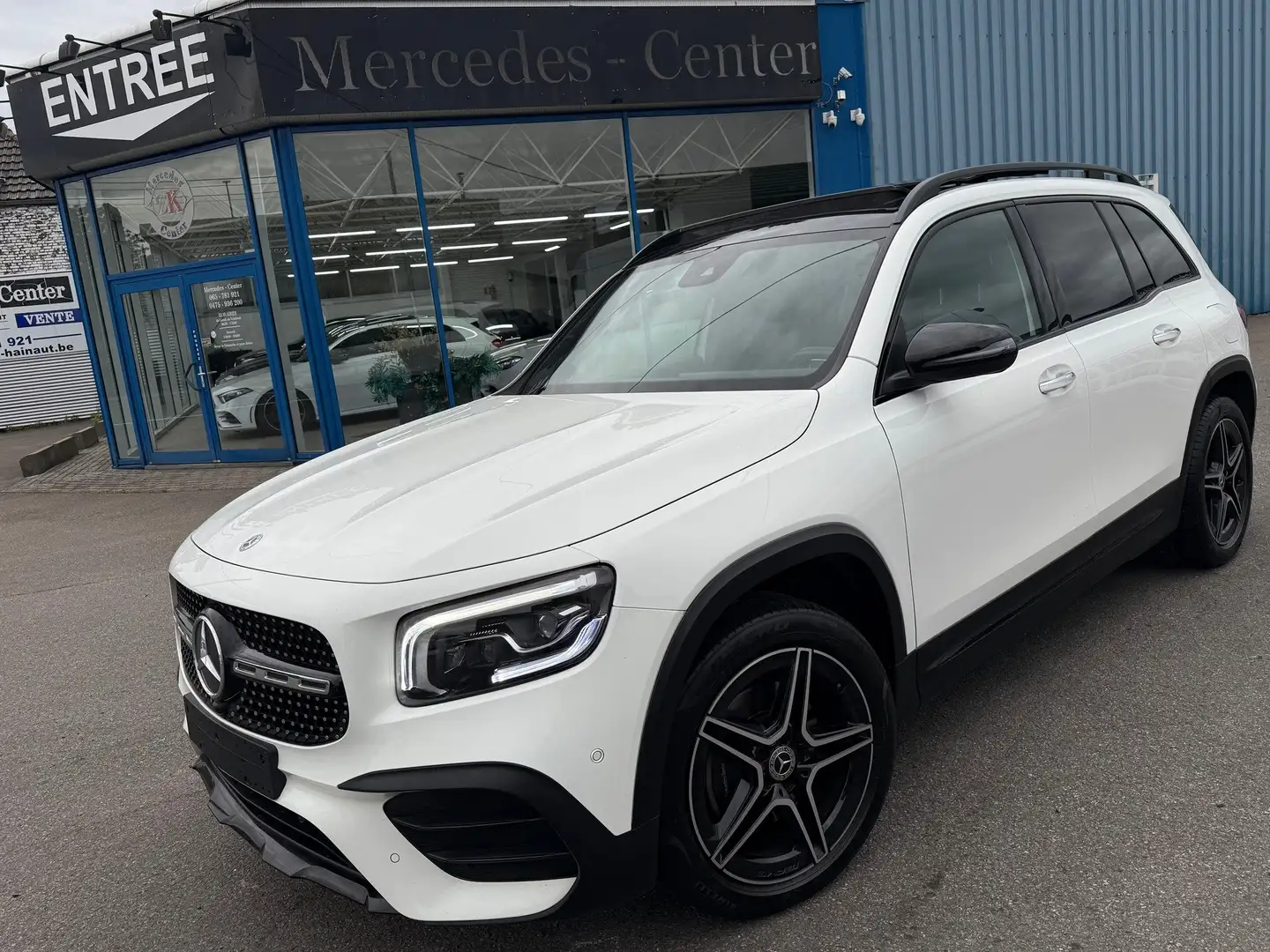 Mercedes-Benz GLB 200 D * PACK AMG + NIGHT  * 7 PLACES ! PANORAMIQUE *.. Wit - 2