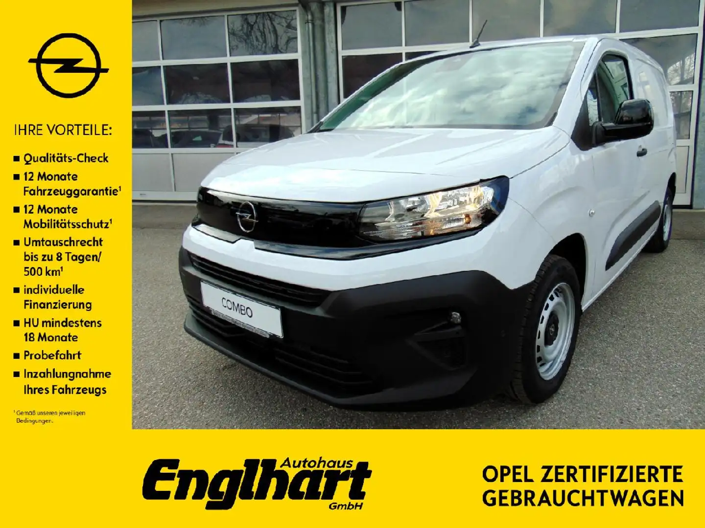 Opel Combo Combo Cargo 1.2 Turbo L1 Comfort Blanc - 1