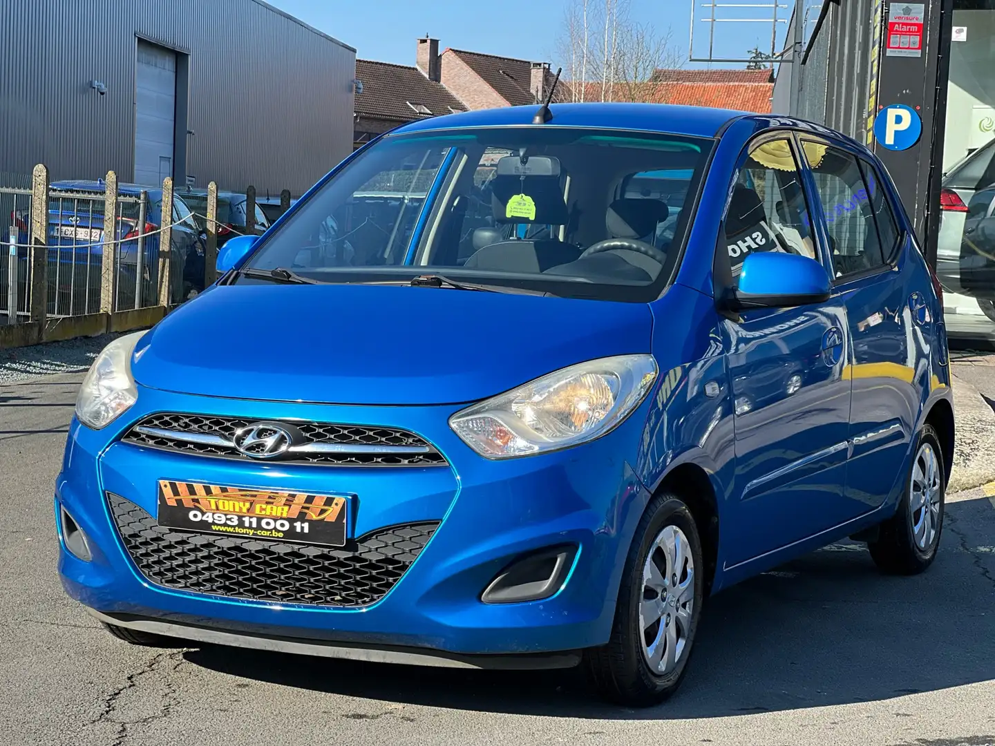 Hyundai i10 1.0i* BlueDrive*CLIMA*USB*AUX* garantie 12M* Bleu - 2