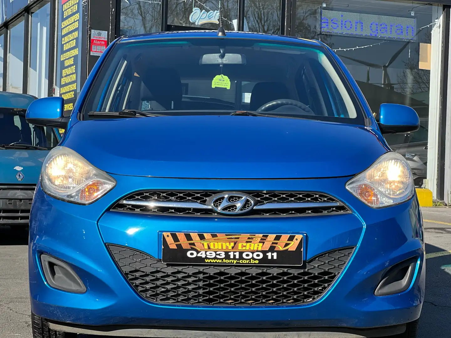 Hyundai i10 1.0i* BlueDrive*CLIMA*USB*AUX* garantie 12M* Bleu - 1