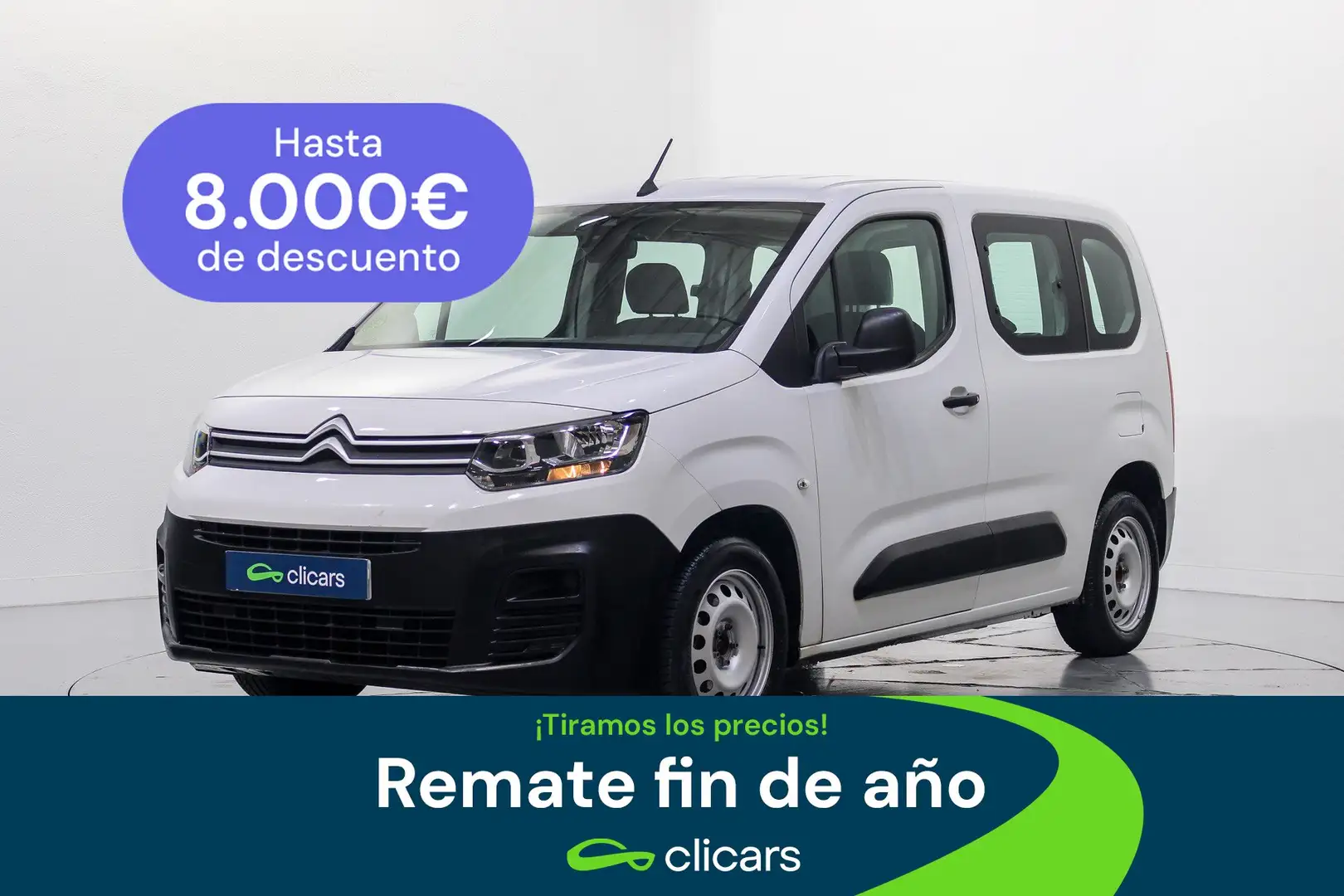 Citroen Berlingo BlueHDi S&S Talla M Live 100 Blanco - 1