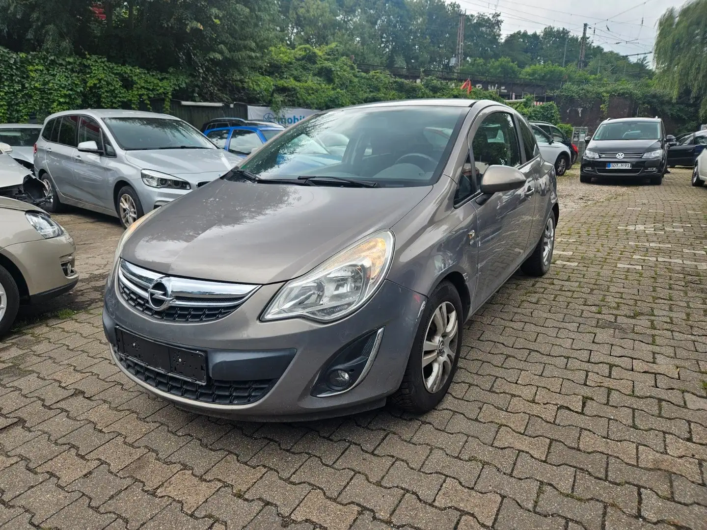 Opel Corsa D Satellite 1.2 KLIMA*MULTI*ALU* Gris - 2