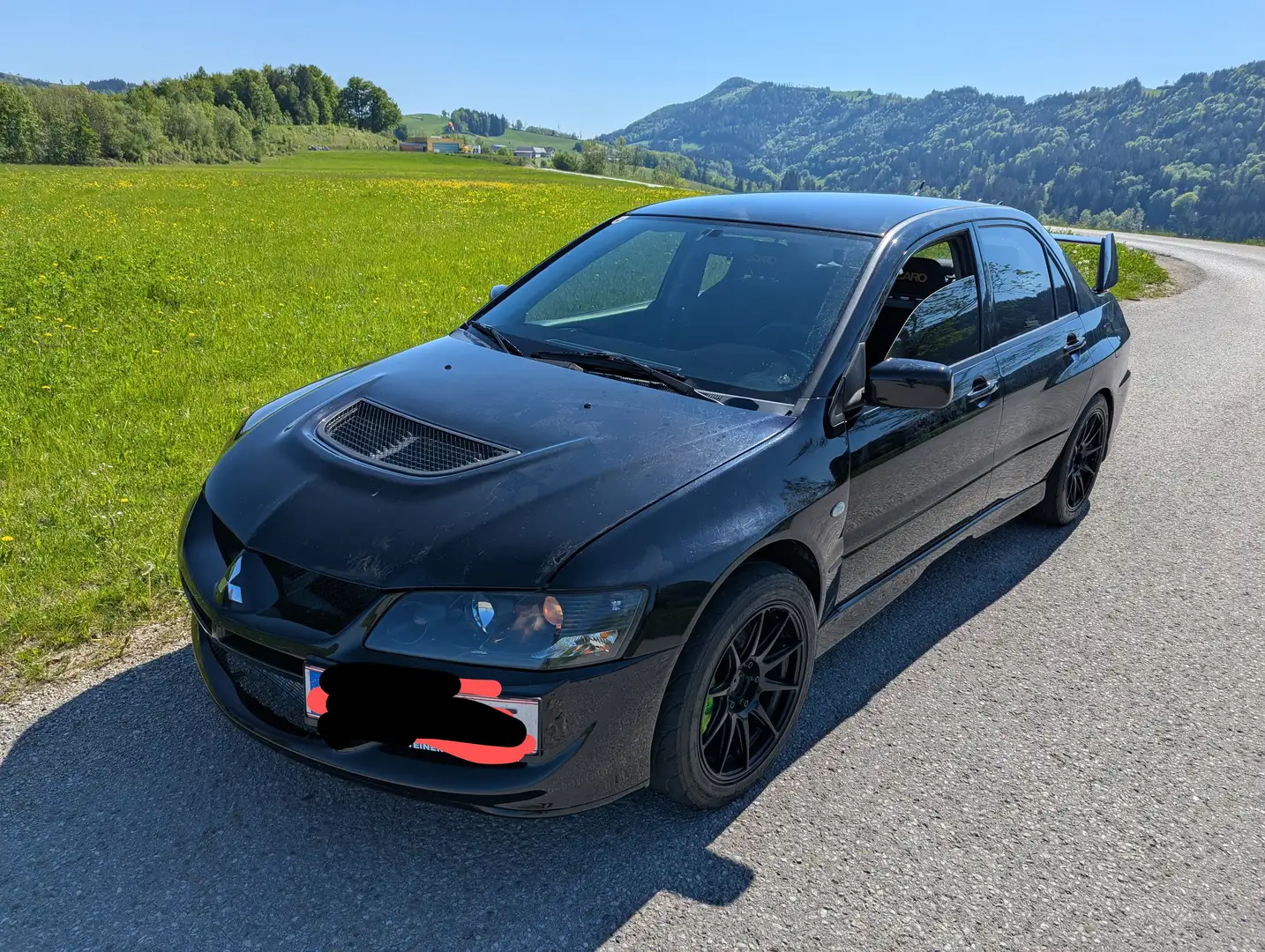Mitsubishi Lancer Evo Evolution 8 Černá - 2