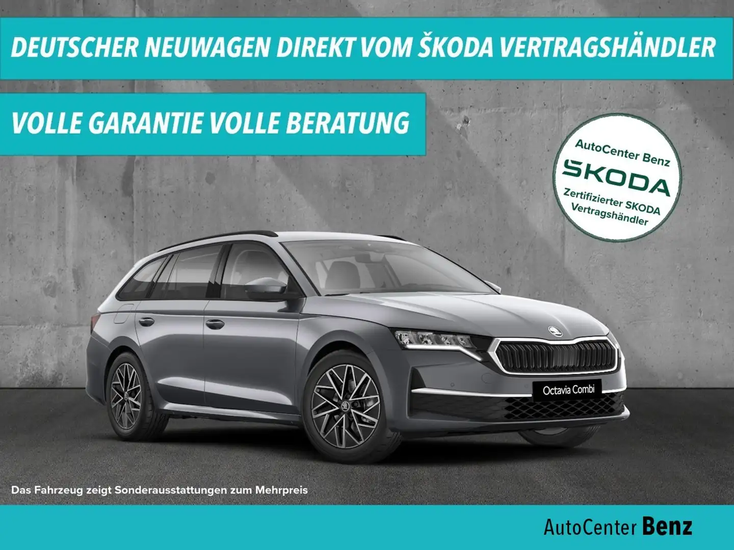 Skoda Octavia Combi 1.5 TSI Balance *pACC*AHK*LED*NAVI Klima Grau - 1