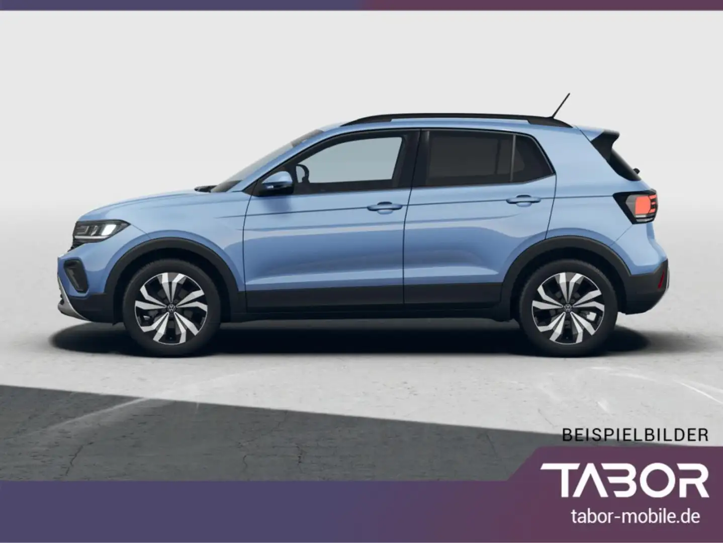 Volkswagen T-Cross TSI 115 DSG R2D Keyl Kam IQDrive Klima2Z Blau - 2