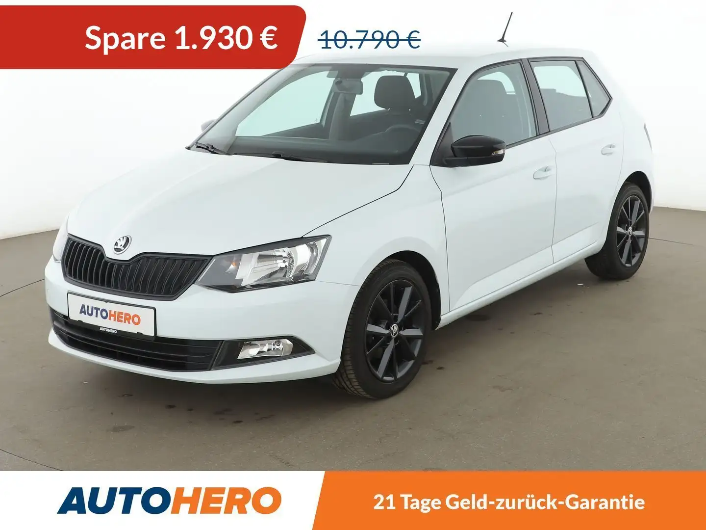 Skoda Fabia 1.2 TSI Red & Grey *PDC*SHZ*ALU*KLIMA* Blanco - 1