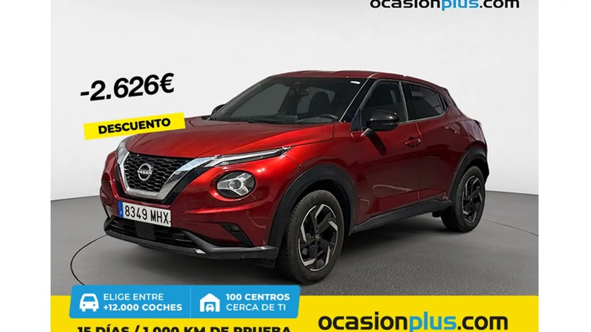 Nissan Juke 1.0 DIG-T N-Connecta 4x2 114 Rojo - 1