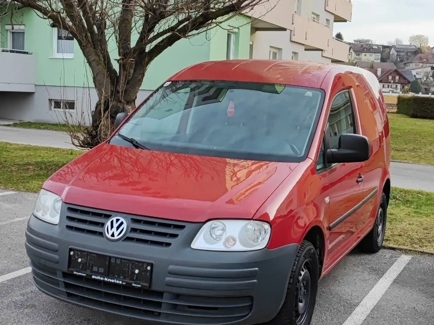 Volkswagen Caddy Kasten mit neuem Pickerl Rot - 1