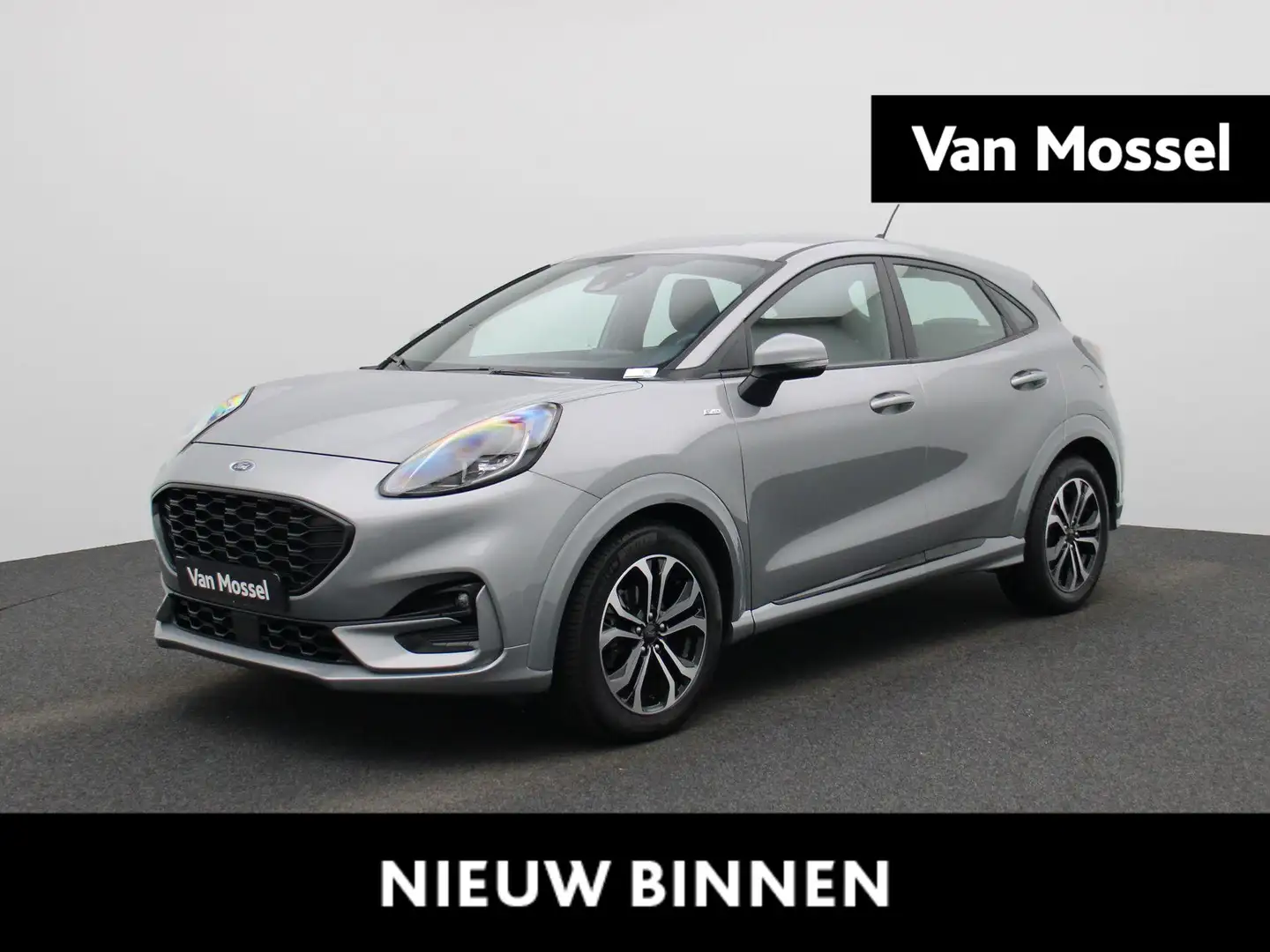 Ford Puma 1.0 EcoBoost Hybrid ST-Line | Winterpakket | Apple Gris - 1