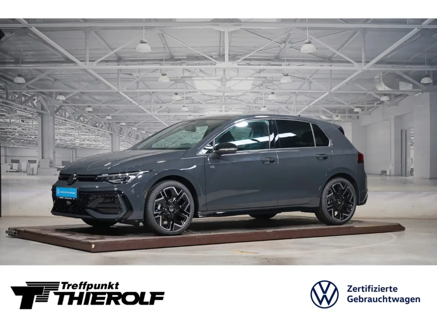 Volkswagen Golf R -Line 1.5 eTSI ACC LED-Plus Black-Style Grau - 1