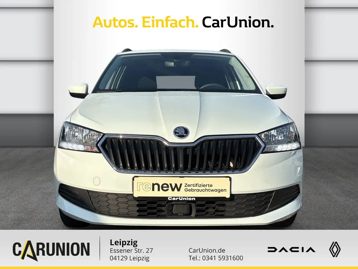 Skoda Fabia Combi 1.0 TSI Ambition Klima Weiß - 2