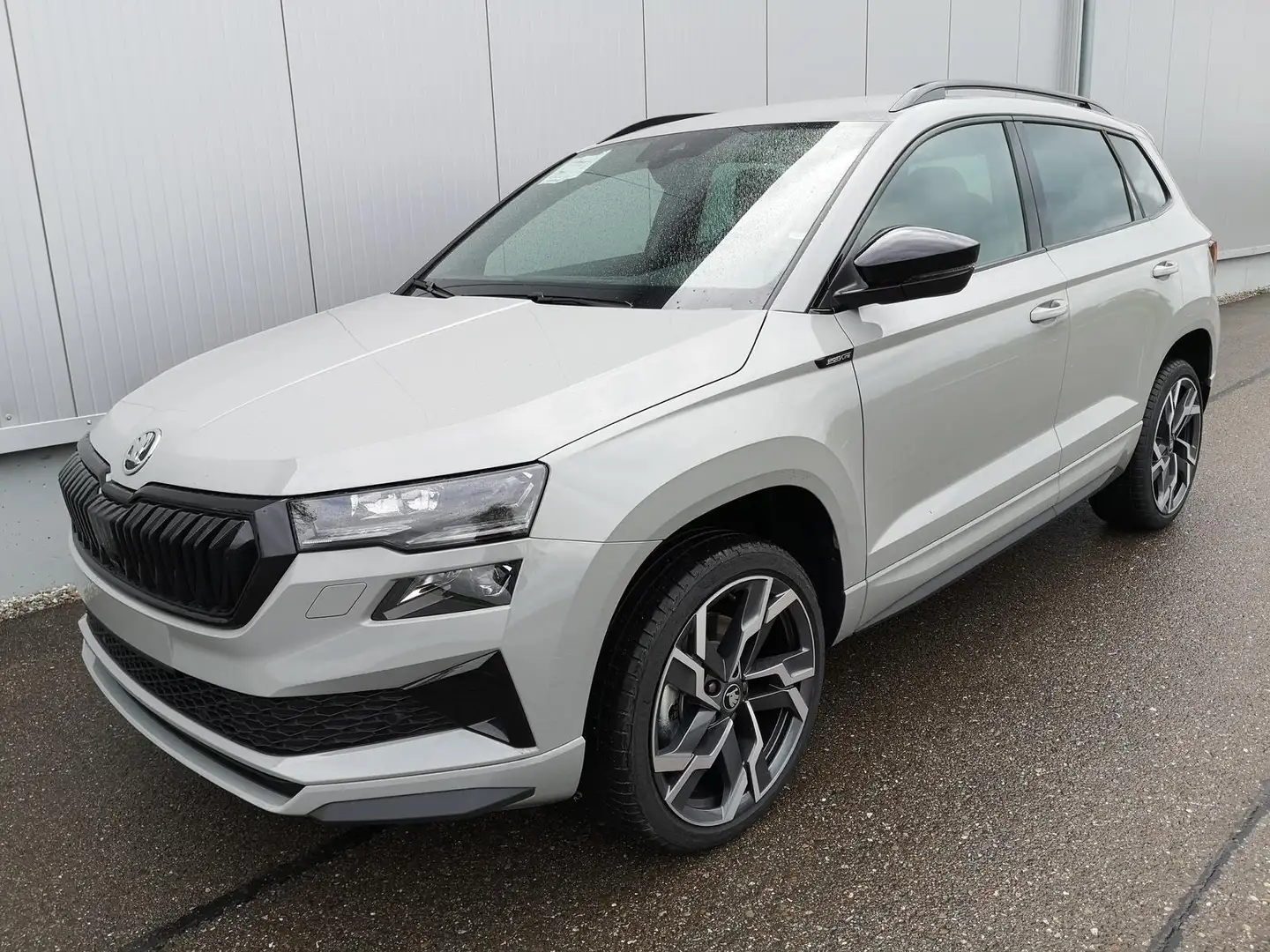 Skoda Karoq 2.0TDI Sportline DSG 4x4 AHK Matrix Leder 19 Zoll Gris - 1
