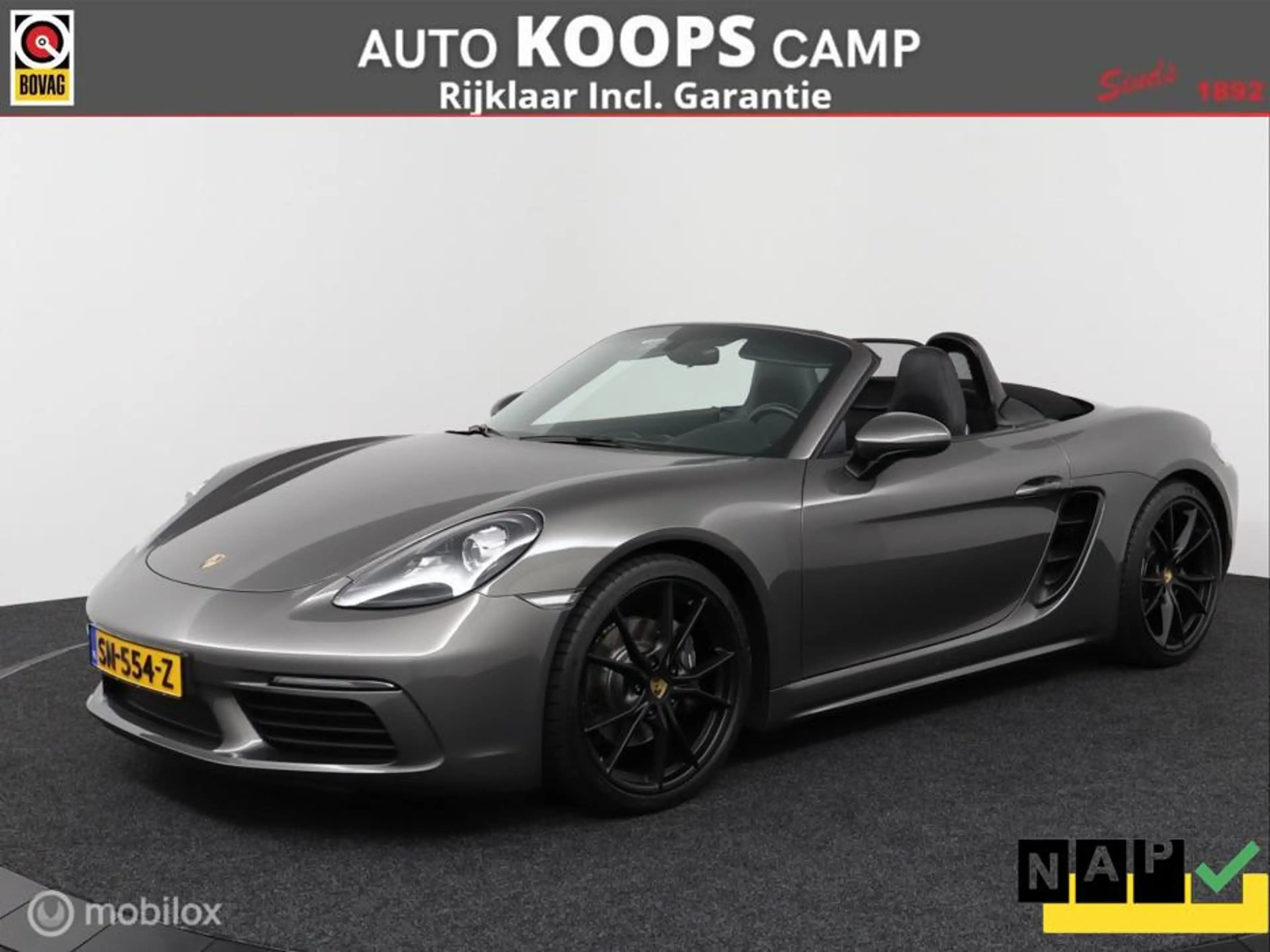 Porsche 718 Boxster 2.0 Turbo 300 Pk PDK| Leder | NL Auto | Sp