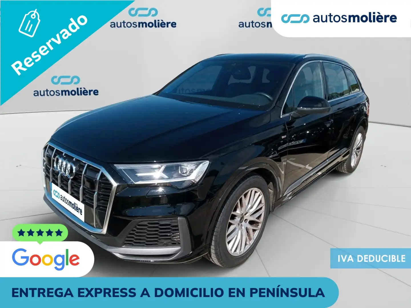 Audi Q7 55 TFSIe S line quattro tiptronic Nero - 1
