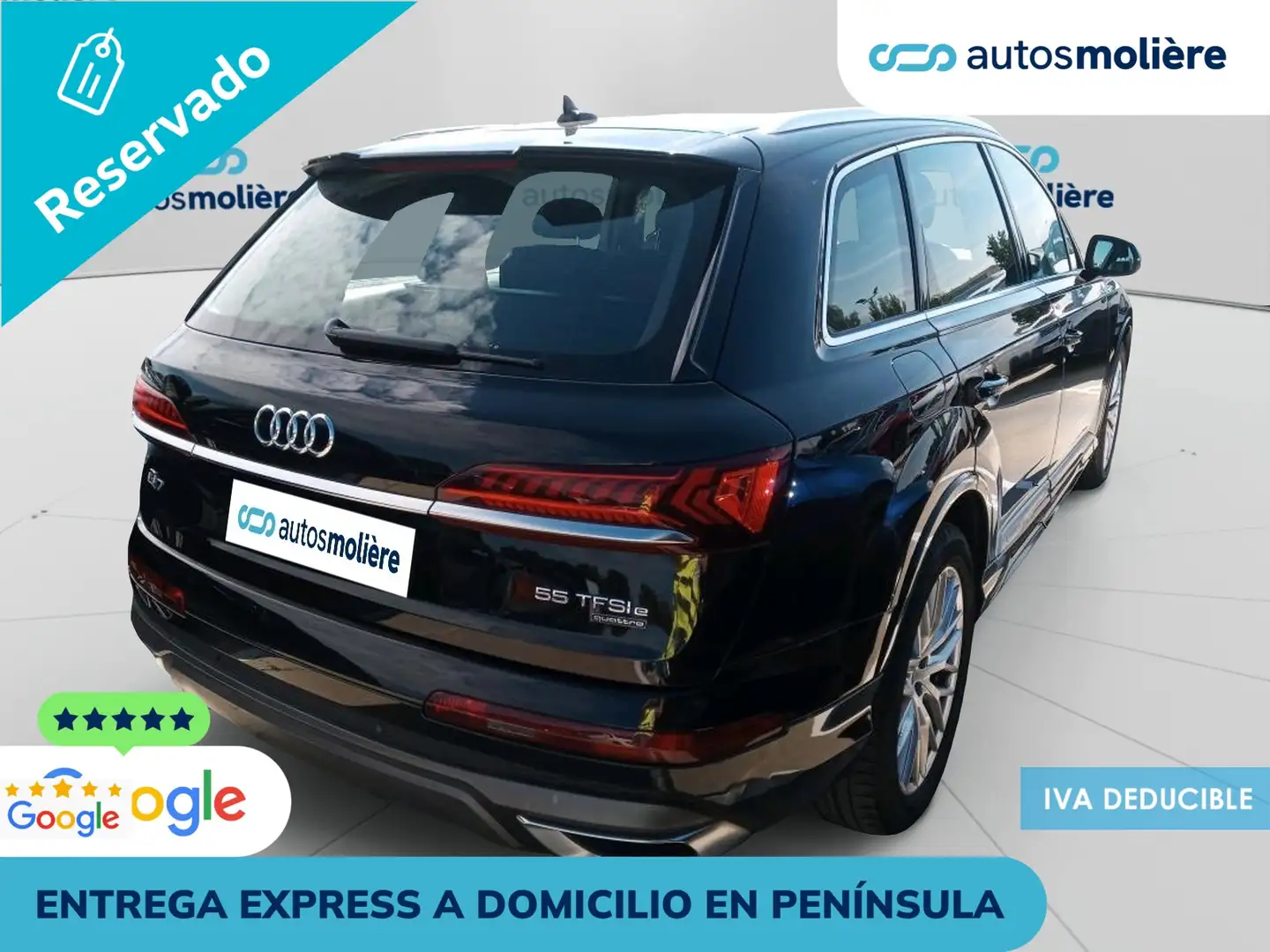 Audi Q7 55 TFSIe S line quattro tiptronic Schwarz - 2