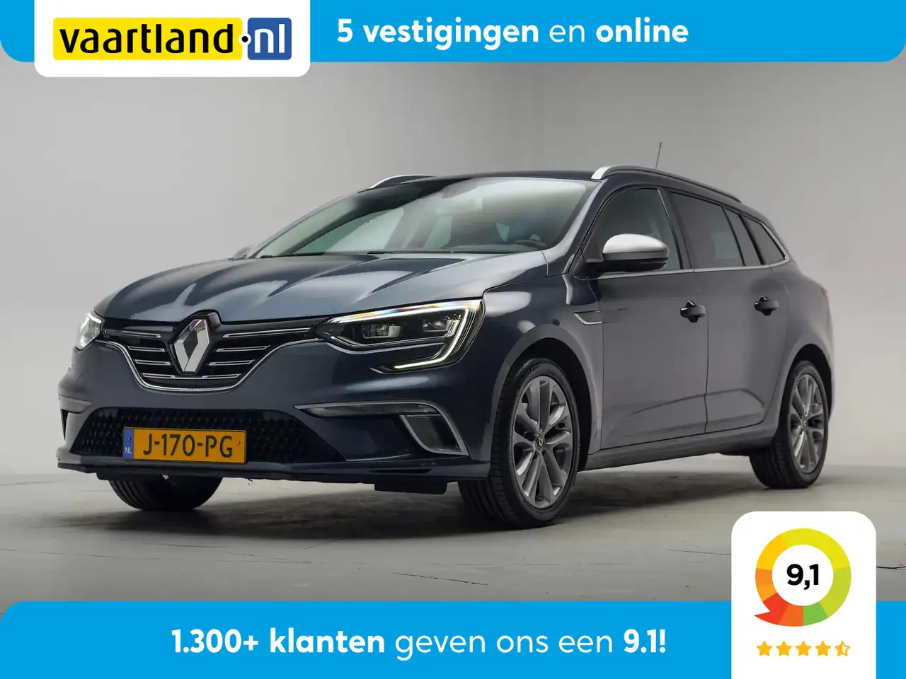Renault Megane ESTATE 1.3 TCe 140pk GT-Line Aut. [ LED Apple/Andr — photo 1 of 37