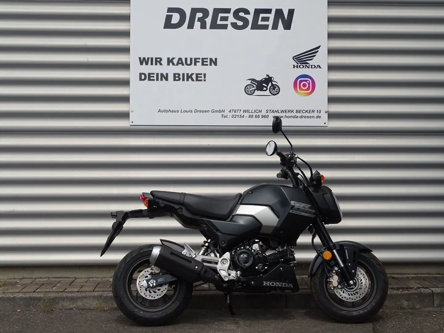 Honda MSX 125 Grom ABS * 6 Jahre Garantie * Noir - 1